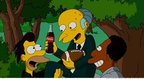 Coca cola chez les Simpson