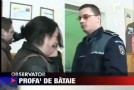 Policier roumain giflé